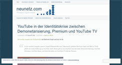 Desktop Screenshot of neunetz.com